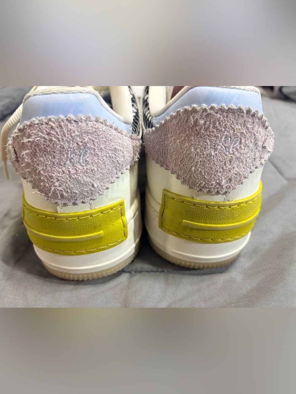 Nike Women's Air Force 1 Shadow Patchwork Multicolor DM 8076100 Low Top Sz 8.5 - Picture 6 of 11